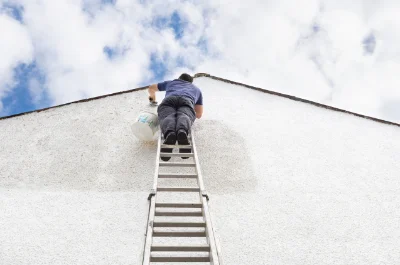 Peinture extérieure à Montfort — façades et ravalement